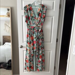 Eliza J wrap dress